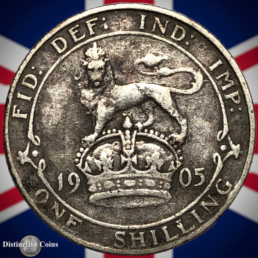 Great Britain 1905 British One Shilling GB0797