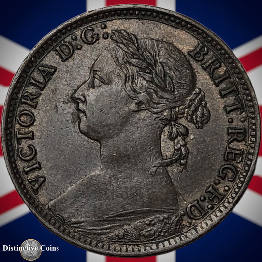 Great Britain 1884 Farthing 1/4d GB4135