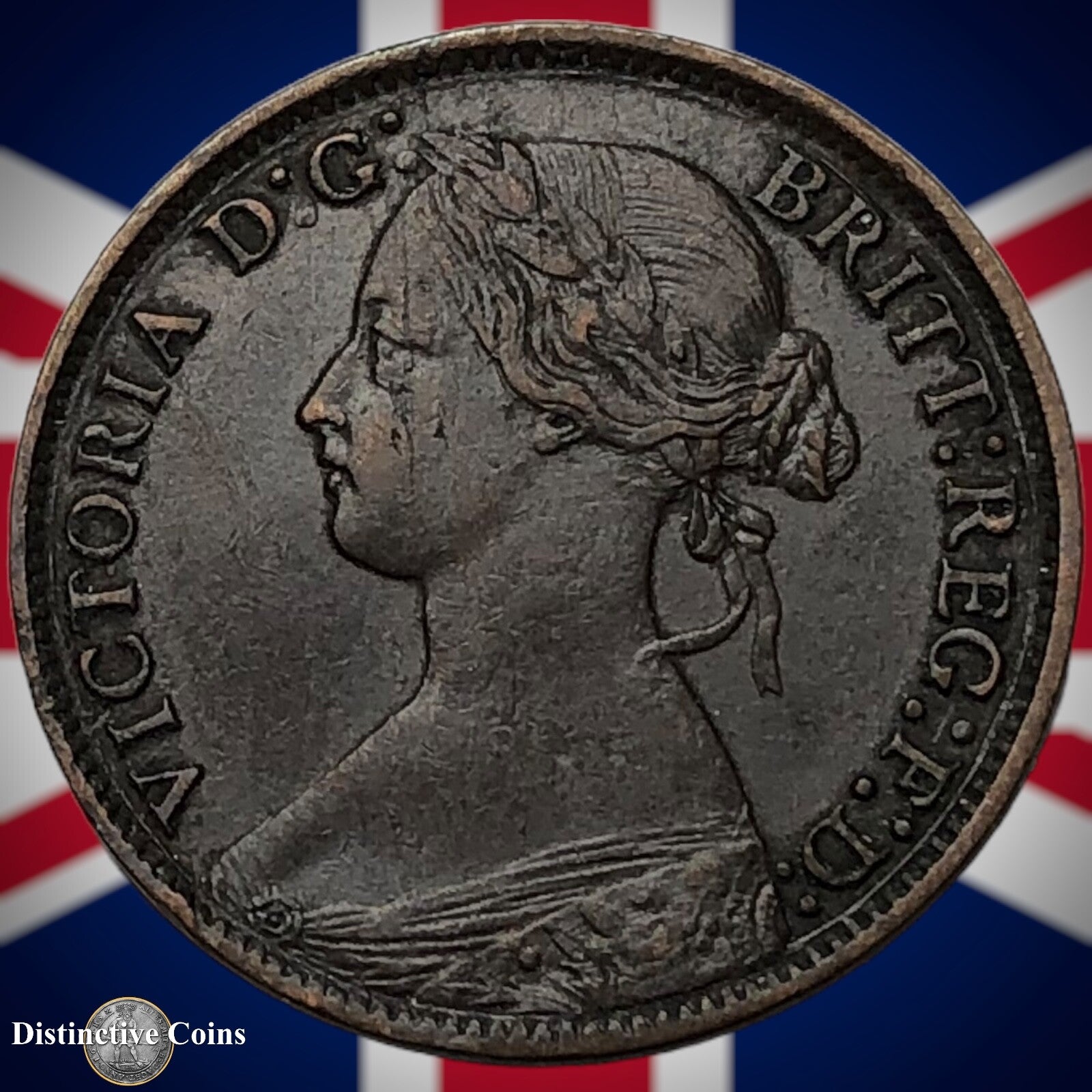 Great Britain 1873 Farthing 1/4d GB3675