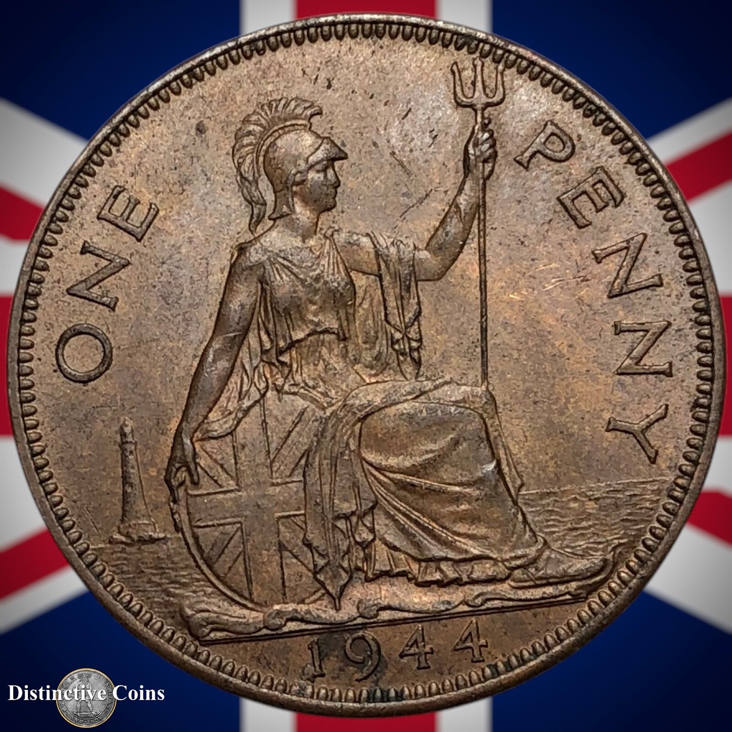 Great Britain 1944 Penny 1d GB7268