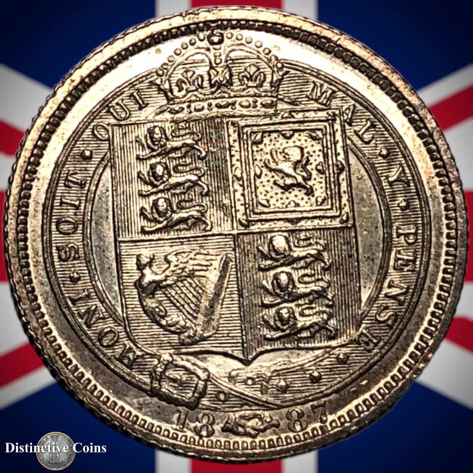 Great Britain 1887 Six Pence GB2664