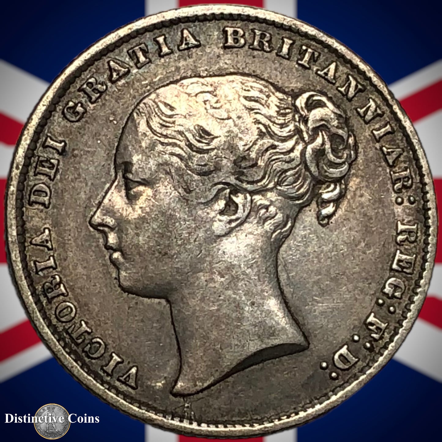 Great Britain 1861 British One Shilling GB0260