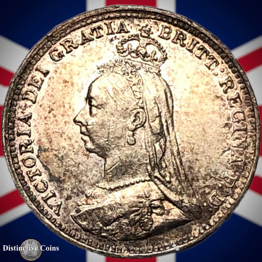 Great Britain 1890 Three Pence GB1989