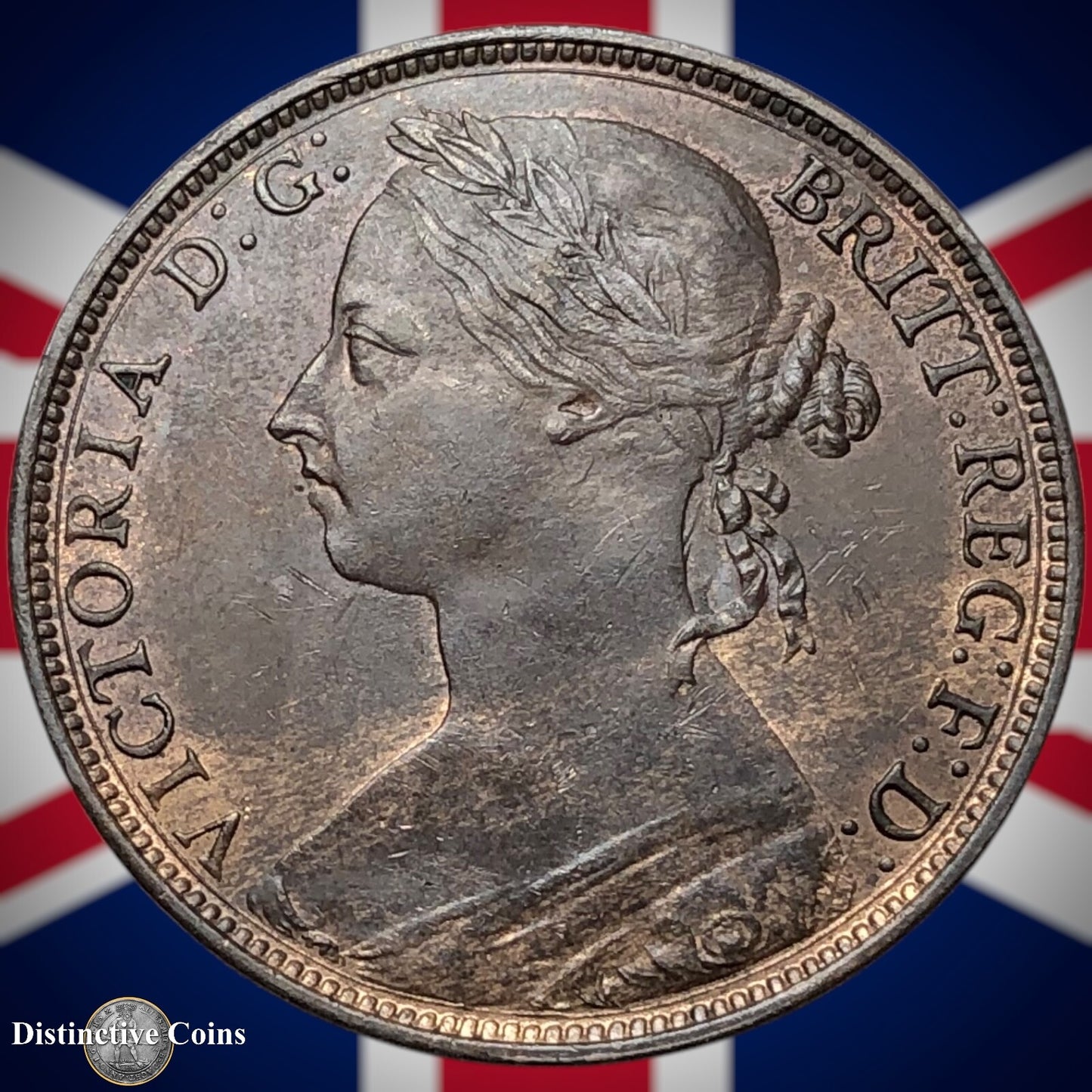 Great Britain 1885 Penny 1d GB6456