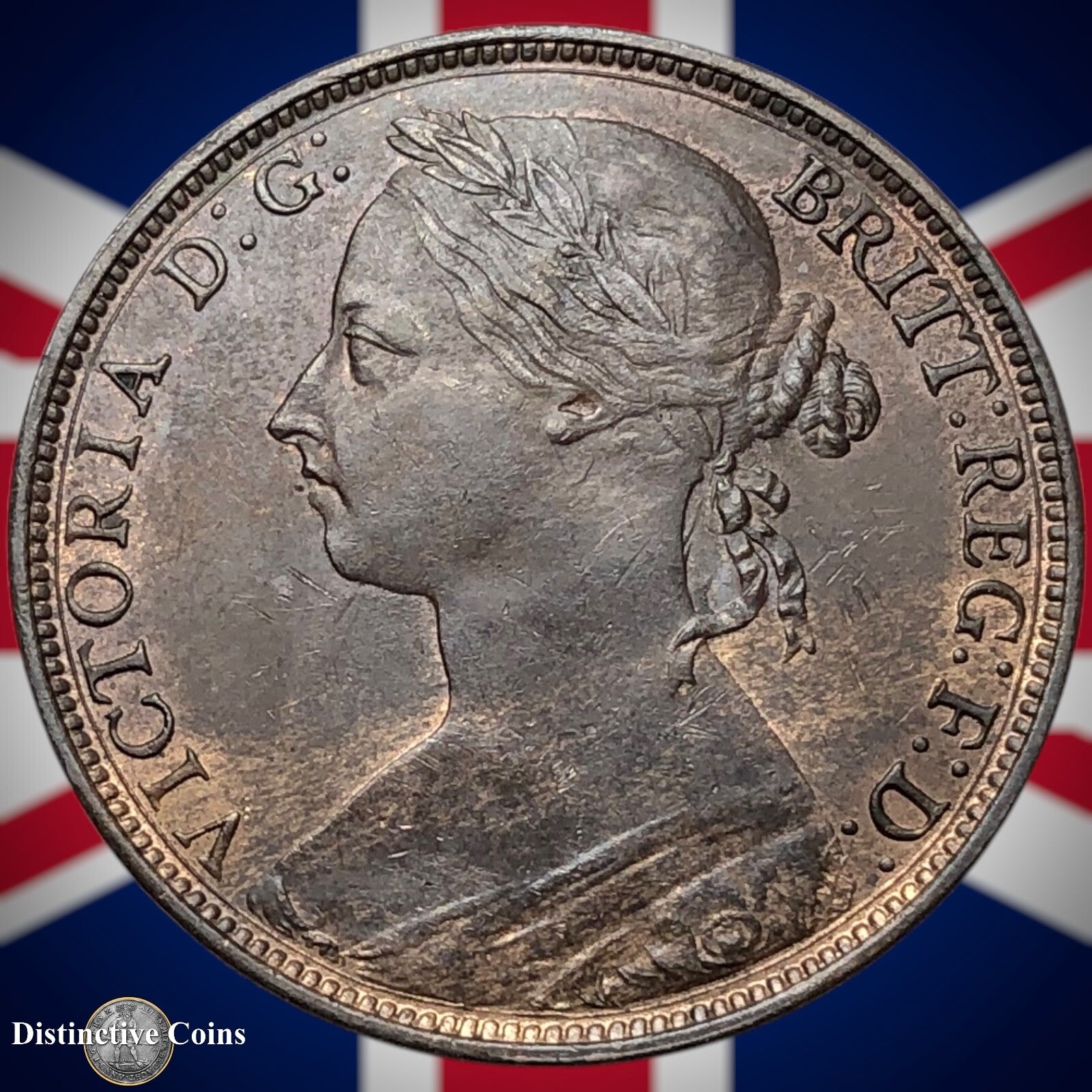 Great Britain 1885 Penny 1d GB6456