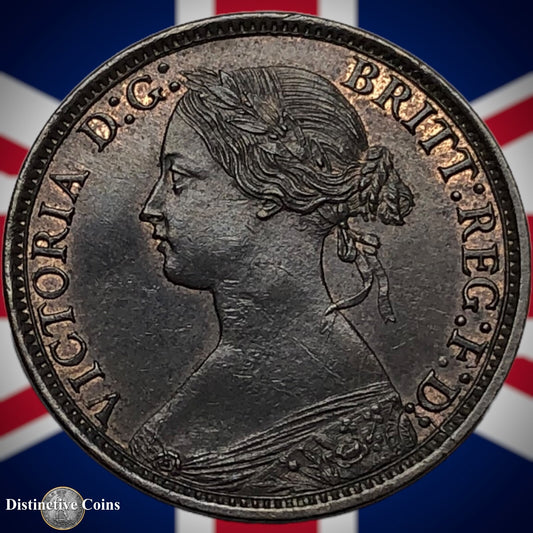 Great Britain 1864 Farthing 1/4d GB3518