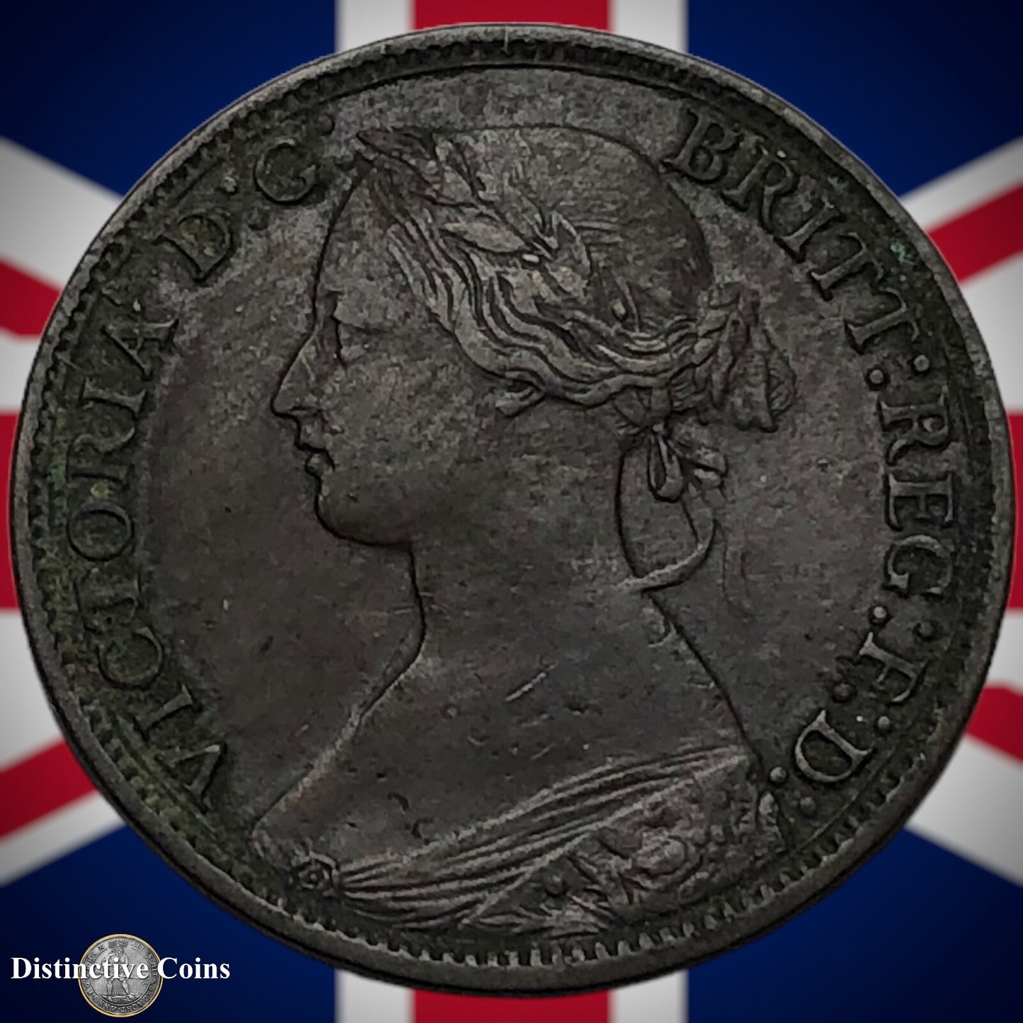Great Britain 1866 Farthing 1/4d GB3553