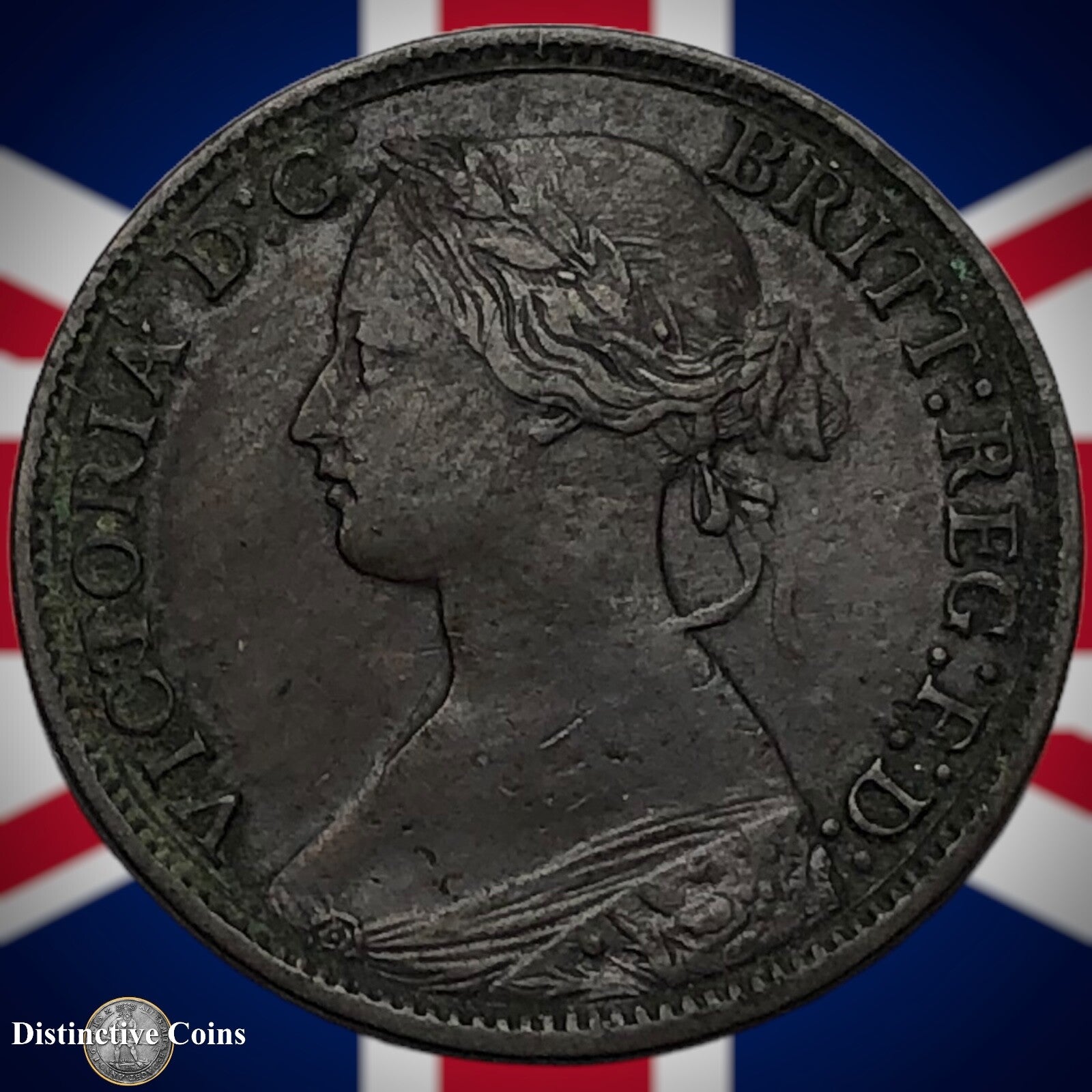 Great Britain 1866 Farthing 1/4d GB3553