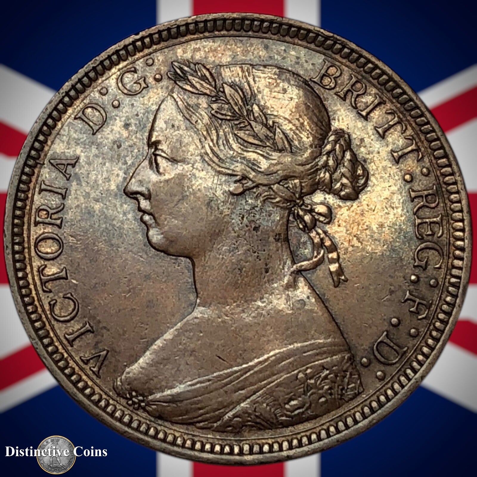 Great Britain 1887 Half Penny 1/2d GB5617