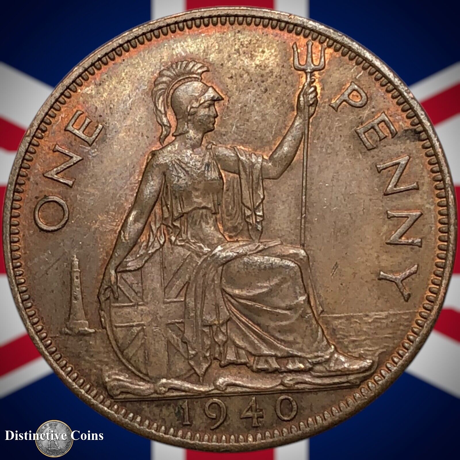 Great Britain 1940 Penny 1d GB7226