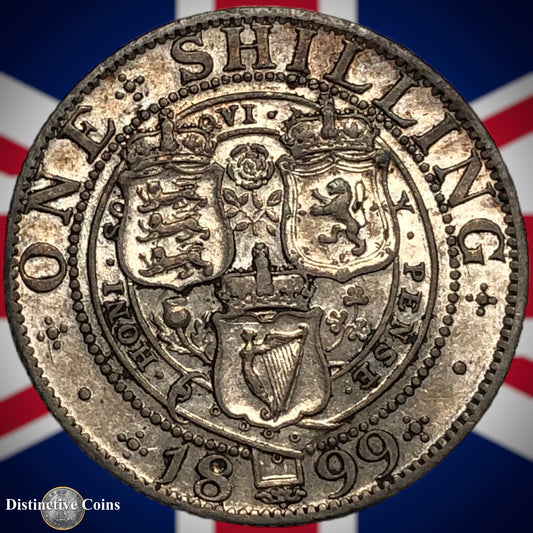 Great Britain 1899 British One Shilling GB0708