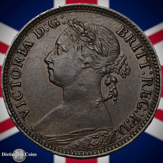 Great Britain 1884 Farthing 1/4d GB4123