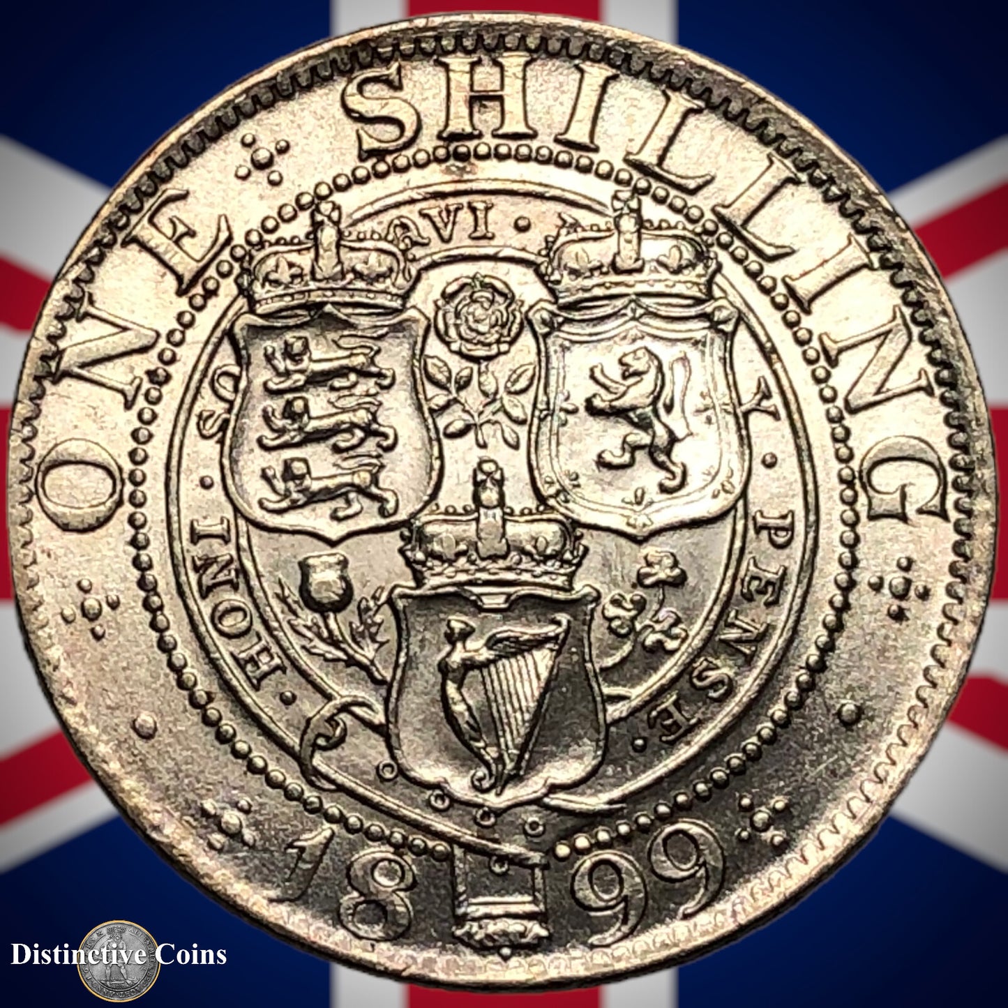 Great Britain 1899 British One Shilling GB0710