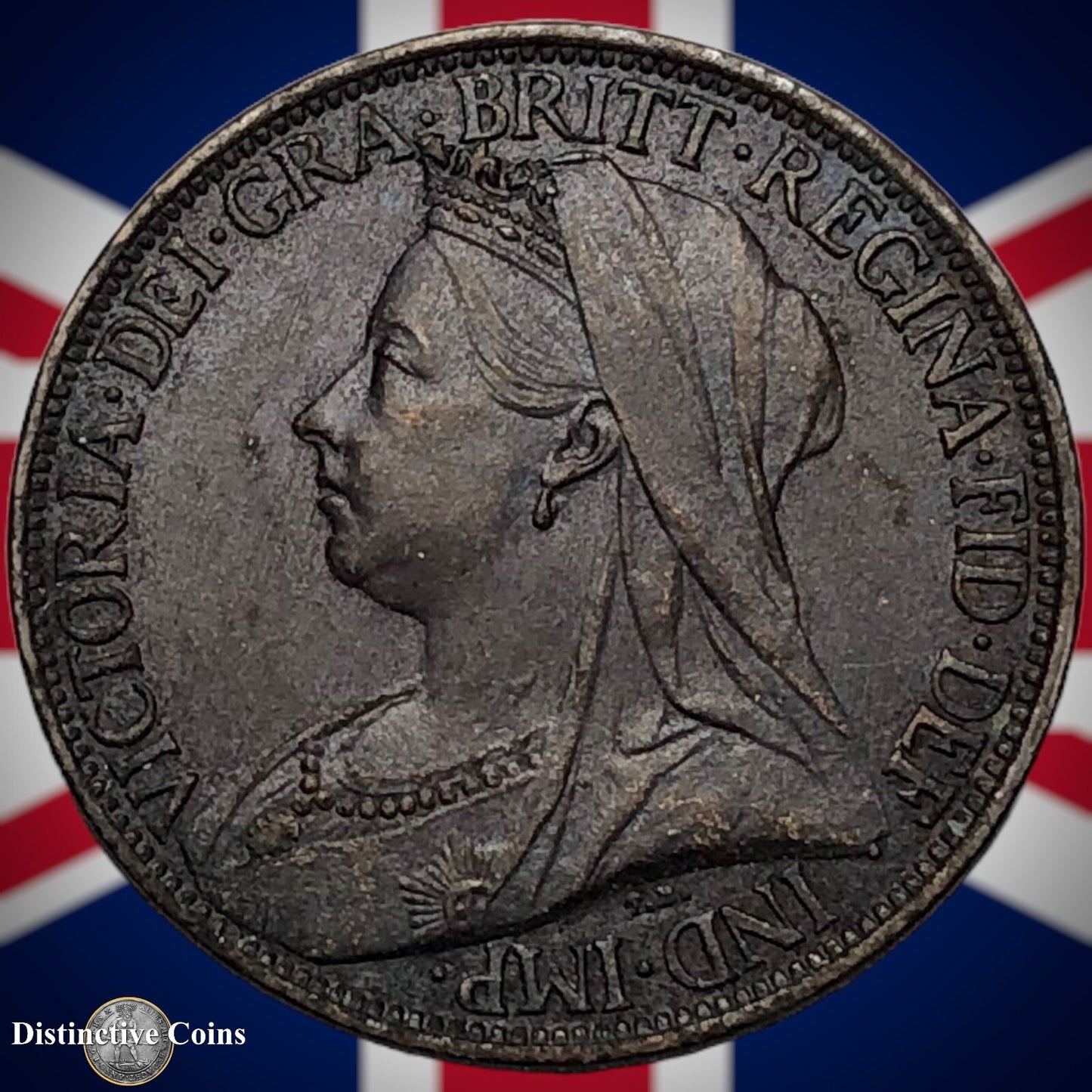 Great Britain 1901 Farthing 1/4d GB4479