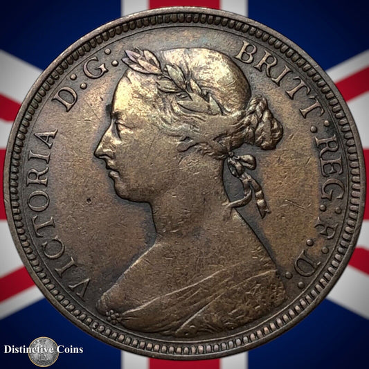 Great Britain 1890 Half Penny 1/2d GB5660