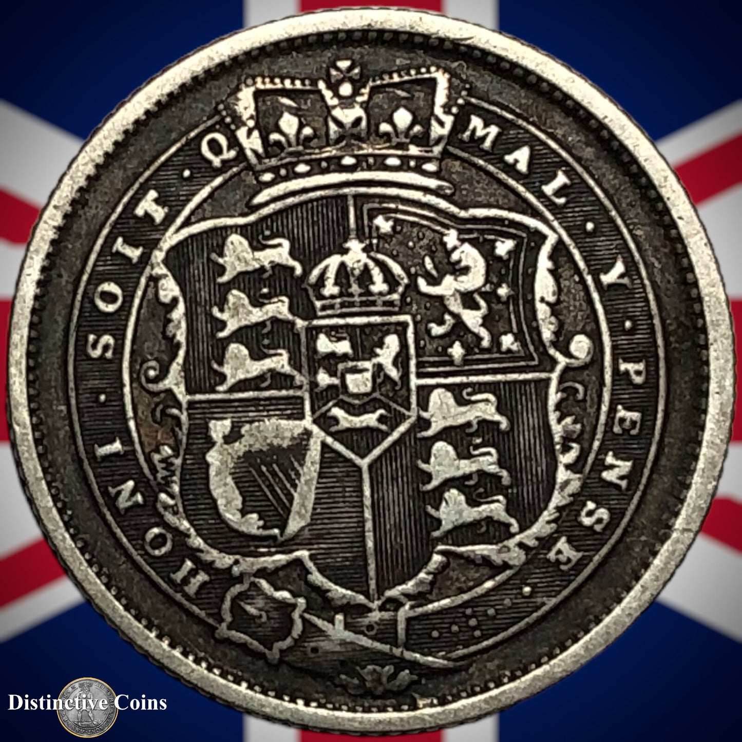 Great Britain 1820 British One Shilling GB0070