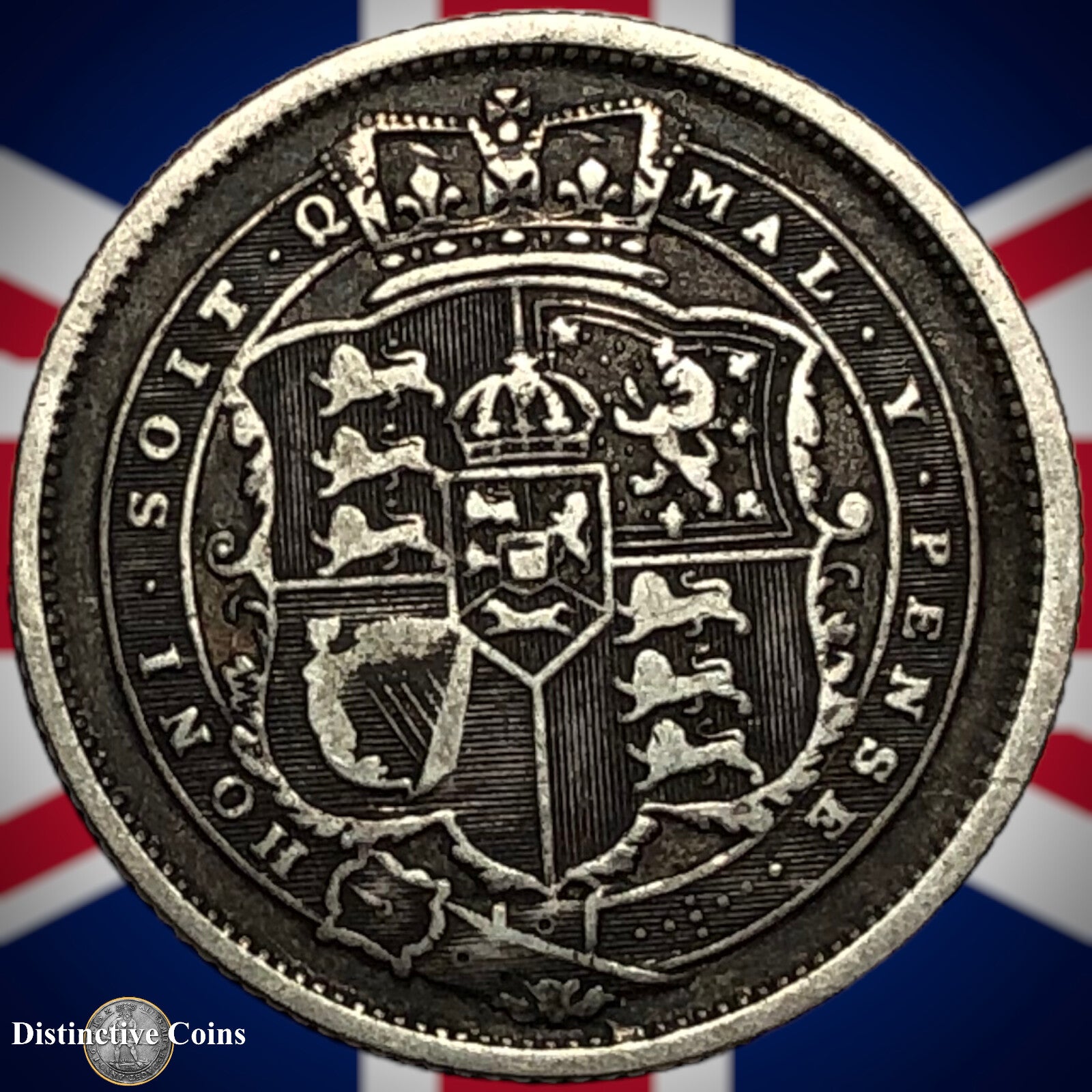 Great Britain 1820 British One Shilling GB0070