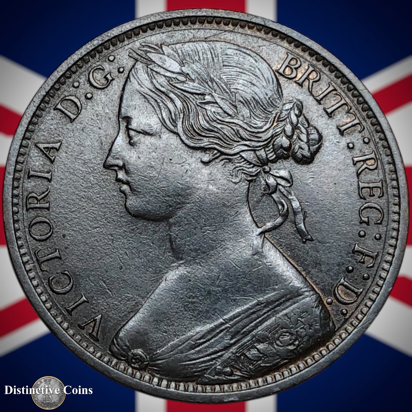 Great Britain 1862 Penny 1d GB6233