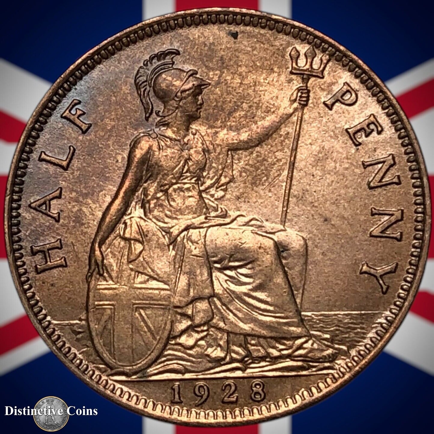 Great Britain 1928 Half Penny 1/2d GB5941