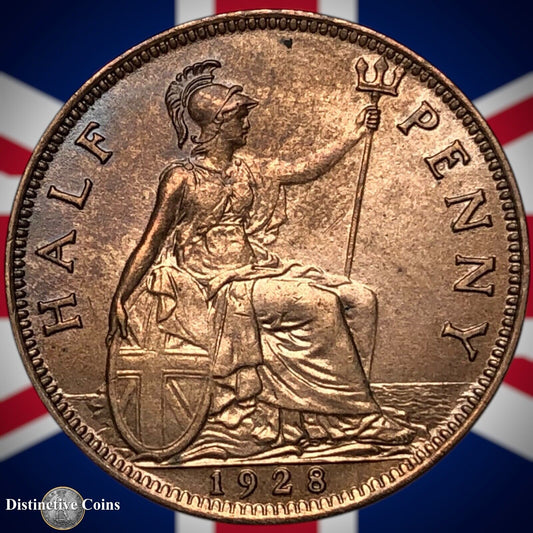 Great Britain 1928 Half Penny 1/2d GB5941