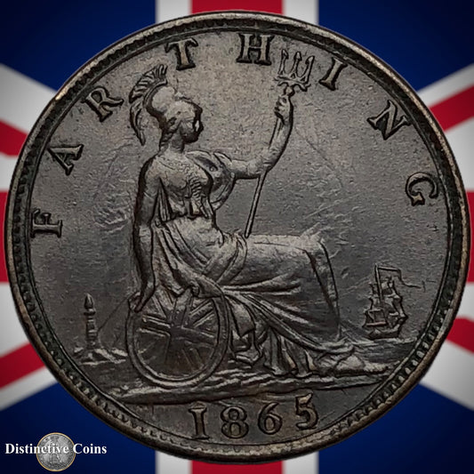 Great Britain 1865/2 Farthing 1/4d GB3550