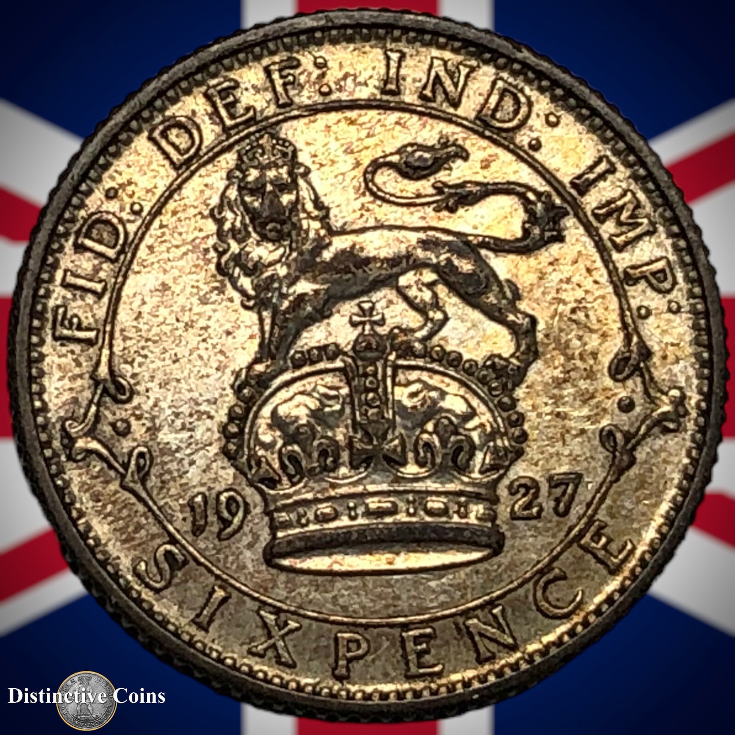 Great Britain 1927 Six Pence GB1680