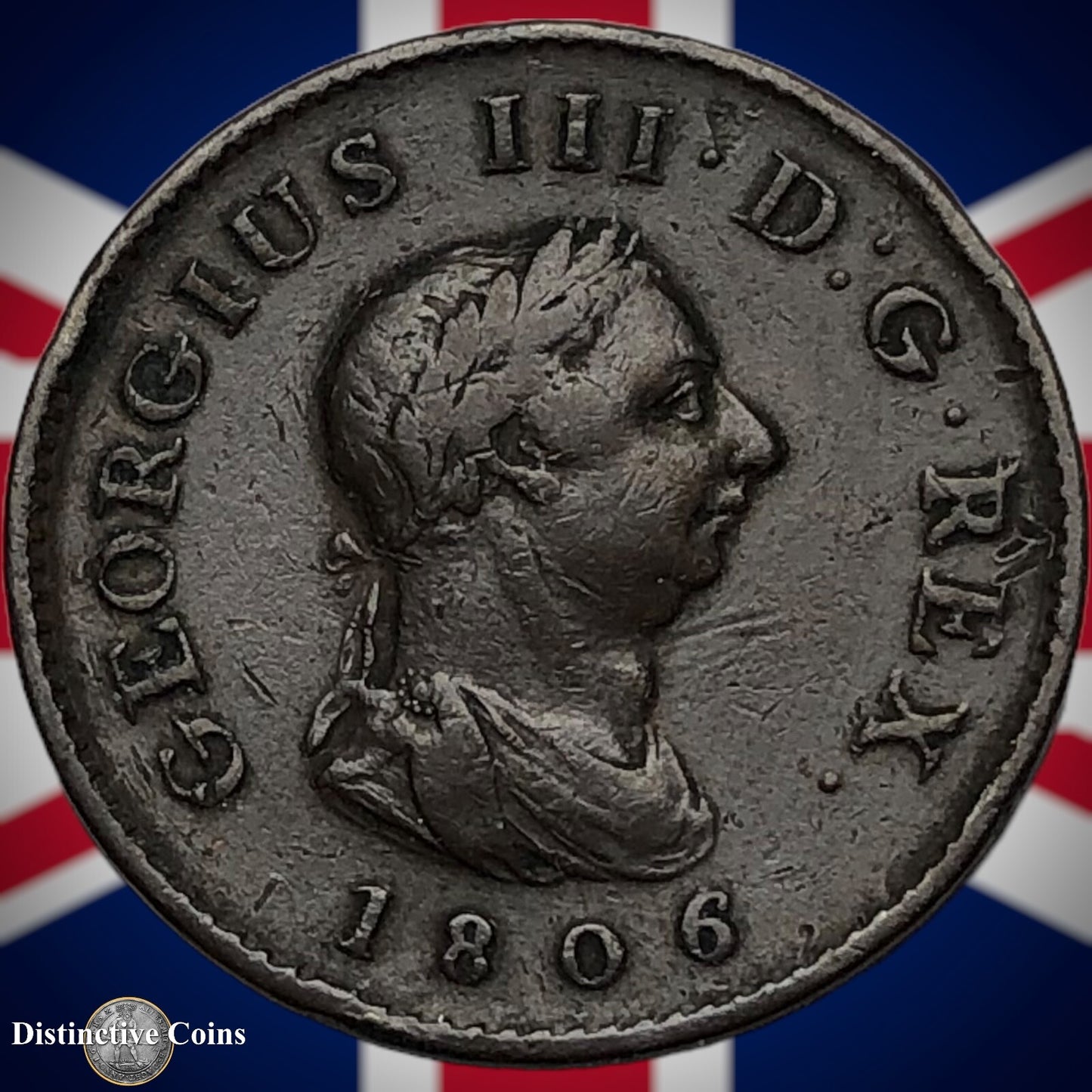 Great Britain 1806 Farthing 1/4d GB3205