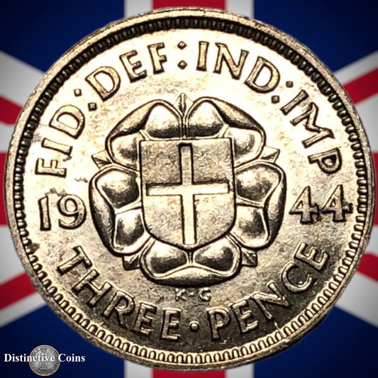 Great Britain 1944 Three Pence GB2365