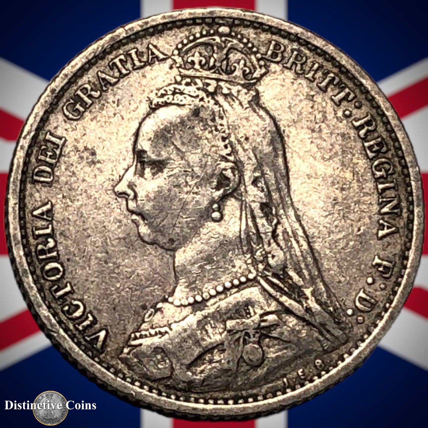 Great Britain 1888 Six Pence GB2701