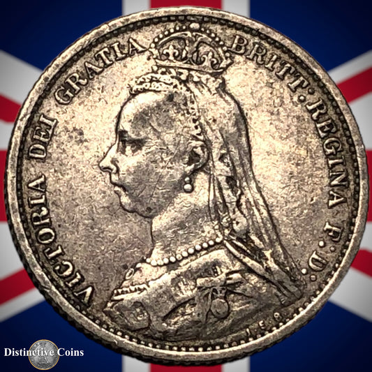 Great Britain 1888 Six Pence GB2701