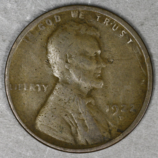 US 1922 D Lincoln Wheat Penny  A3290