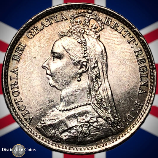 Great Britain 1891 Six Pence GB2758