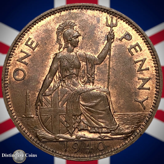 Great Britain 1940 Penny 1d GB7249