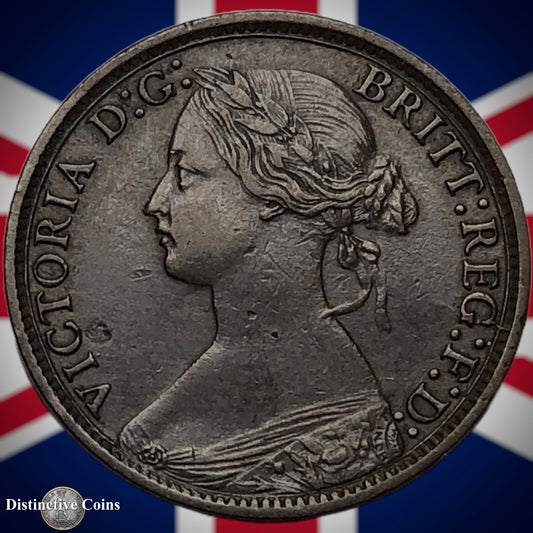 Great Britain 1867 Farthing 1/4d GB3591