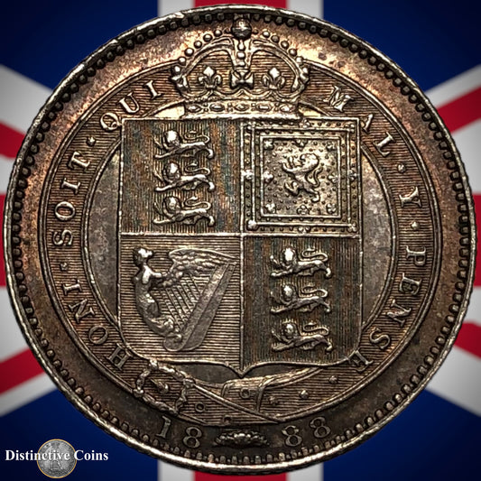 Great Britain 1888/7 British One Shilling GB0530