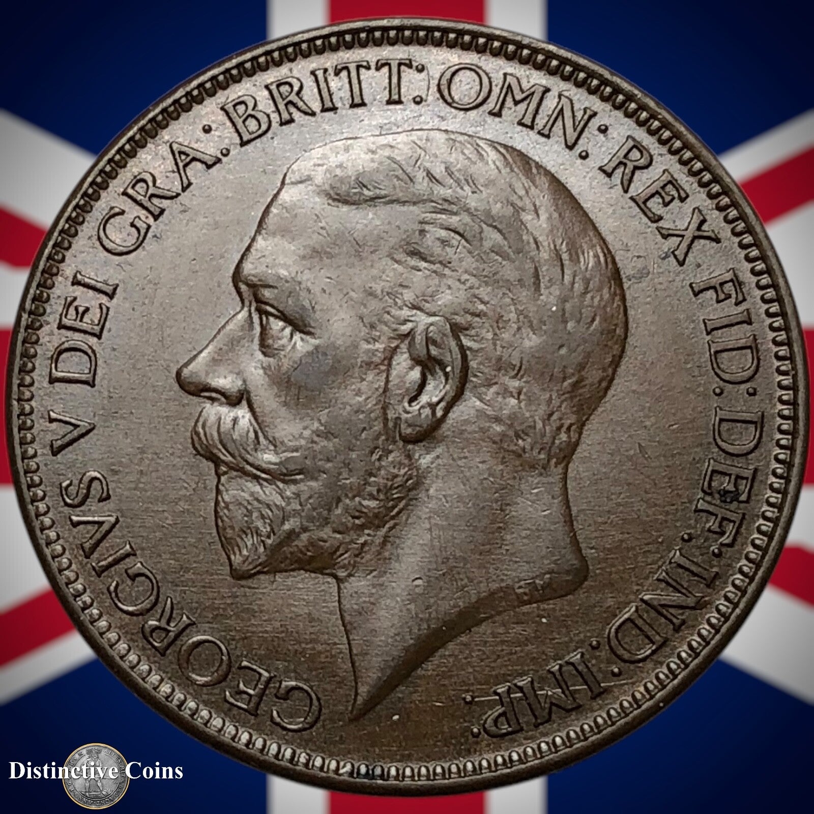 Great Britain 1927 Penny 1d GB7059