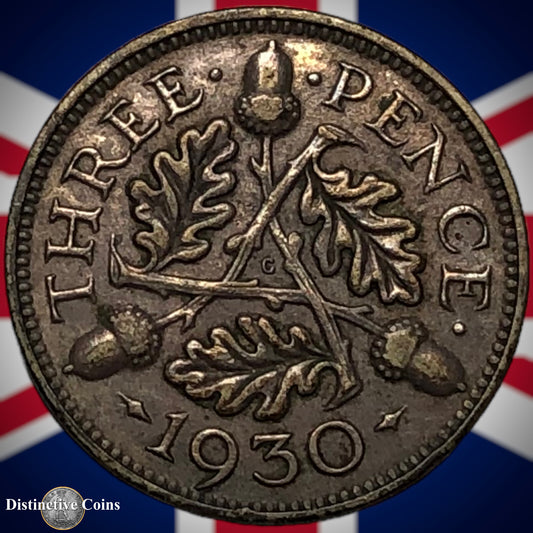 Great Britain 1930 Three Pence GB2240