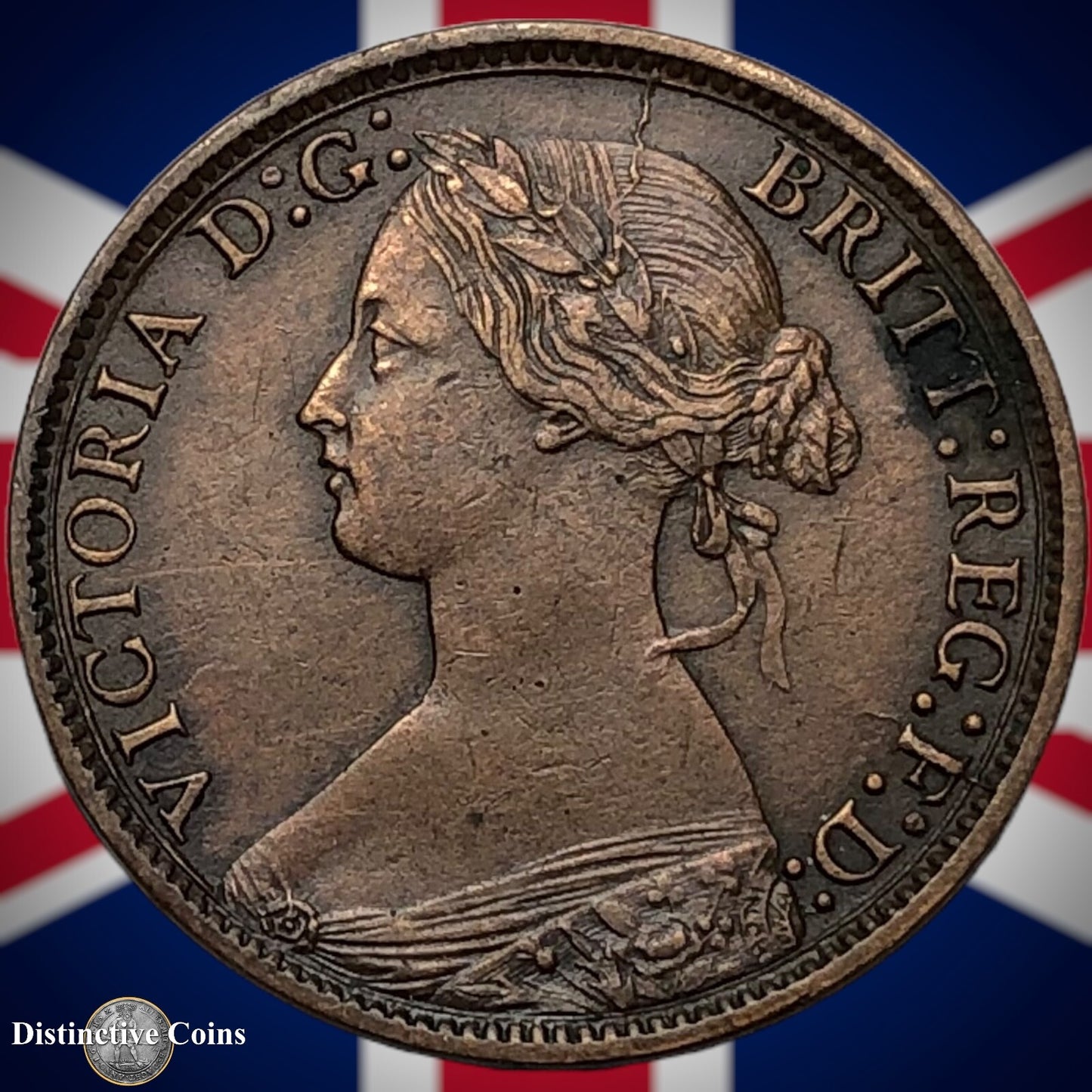 Great Britain 1866 Farthing 1/4d GB3552