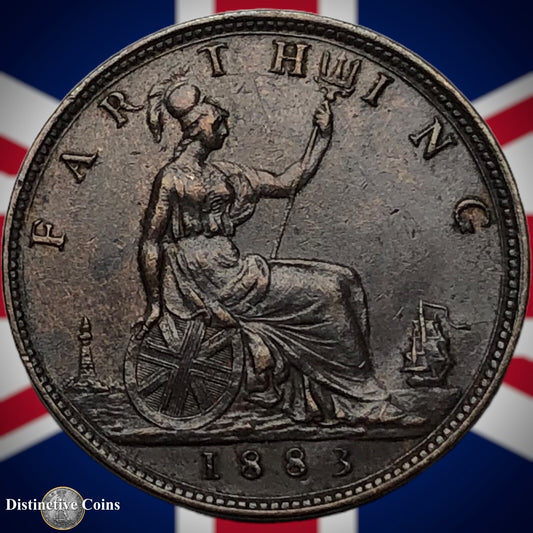 Great Britain 1883 Farthing 1/4d GB4055