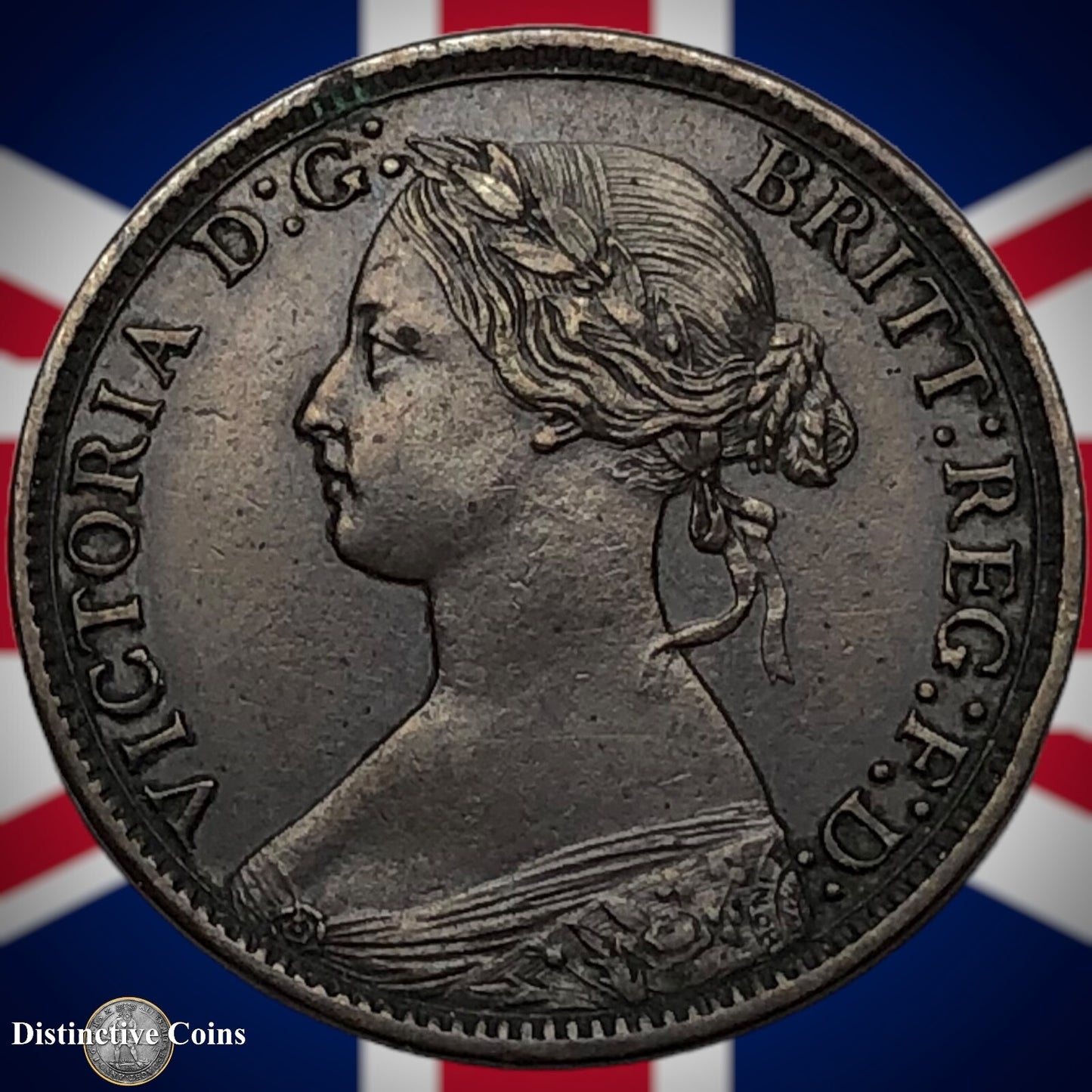 Great Britain 1869 Farthing 1/4d GB3647