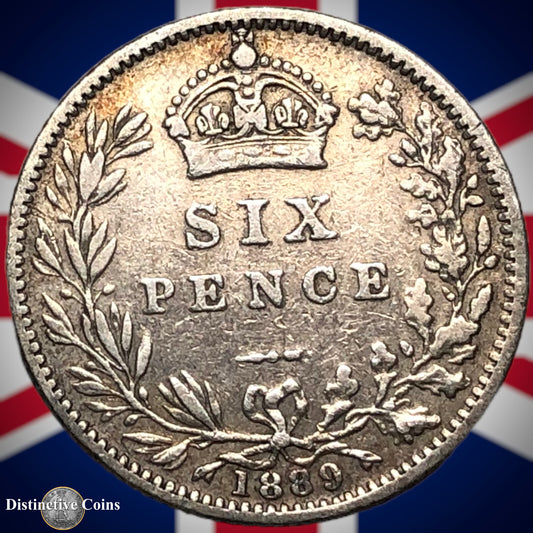 Great Britain 1889 Six Pence GB2723