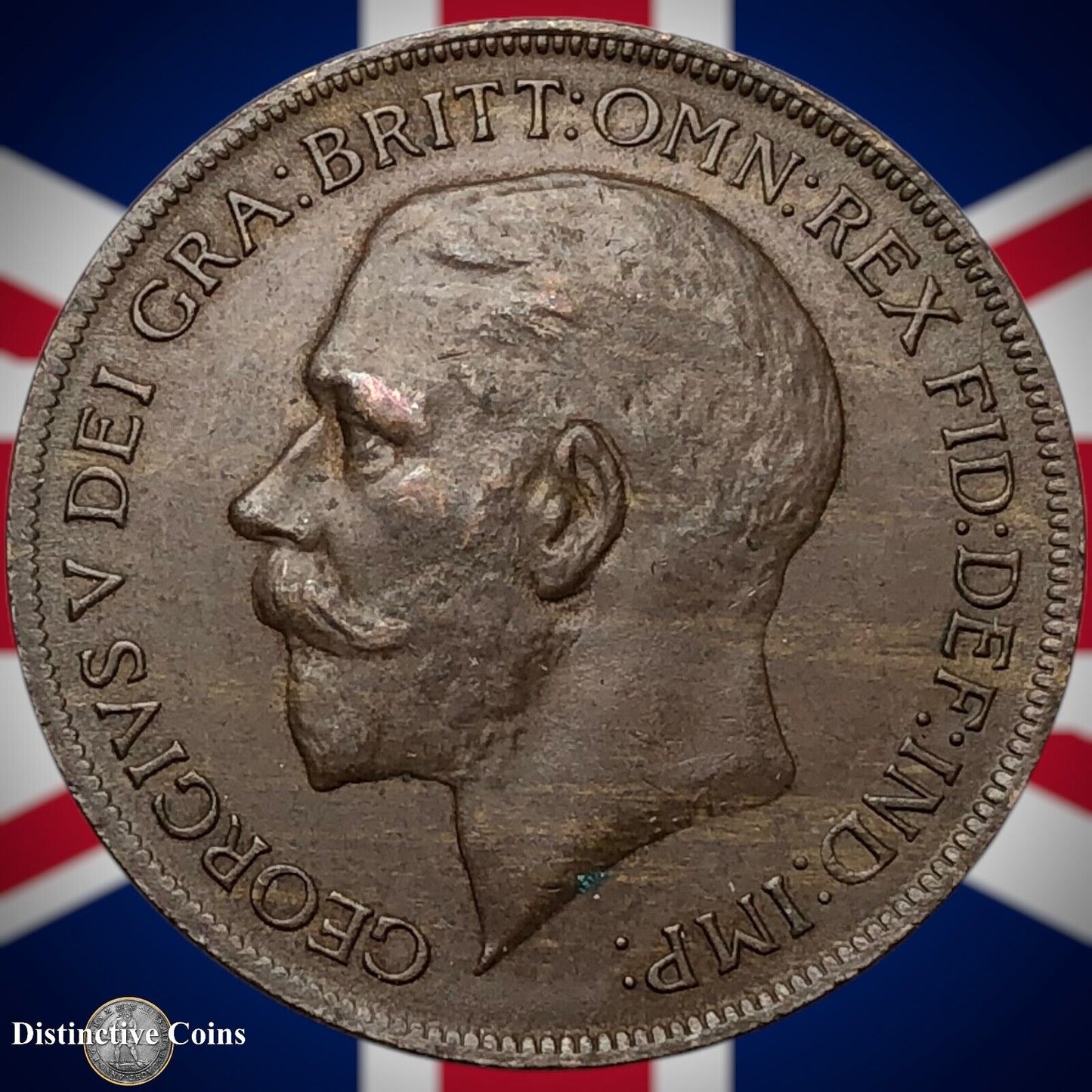 Great Britain 1922 Penny 1d GB7010