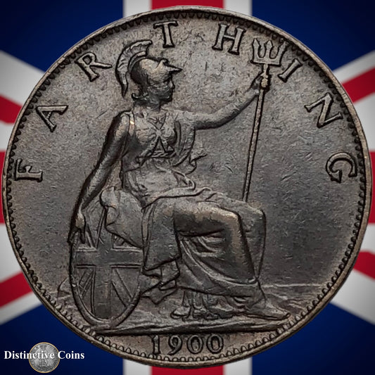 Great Britain 1900 Farthing 1/4d GB4471
