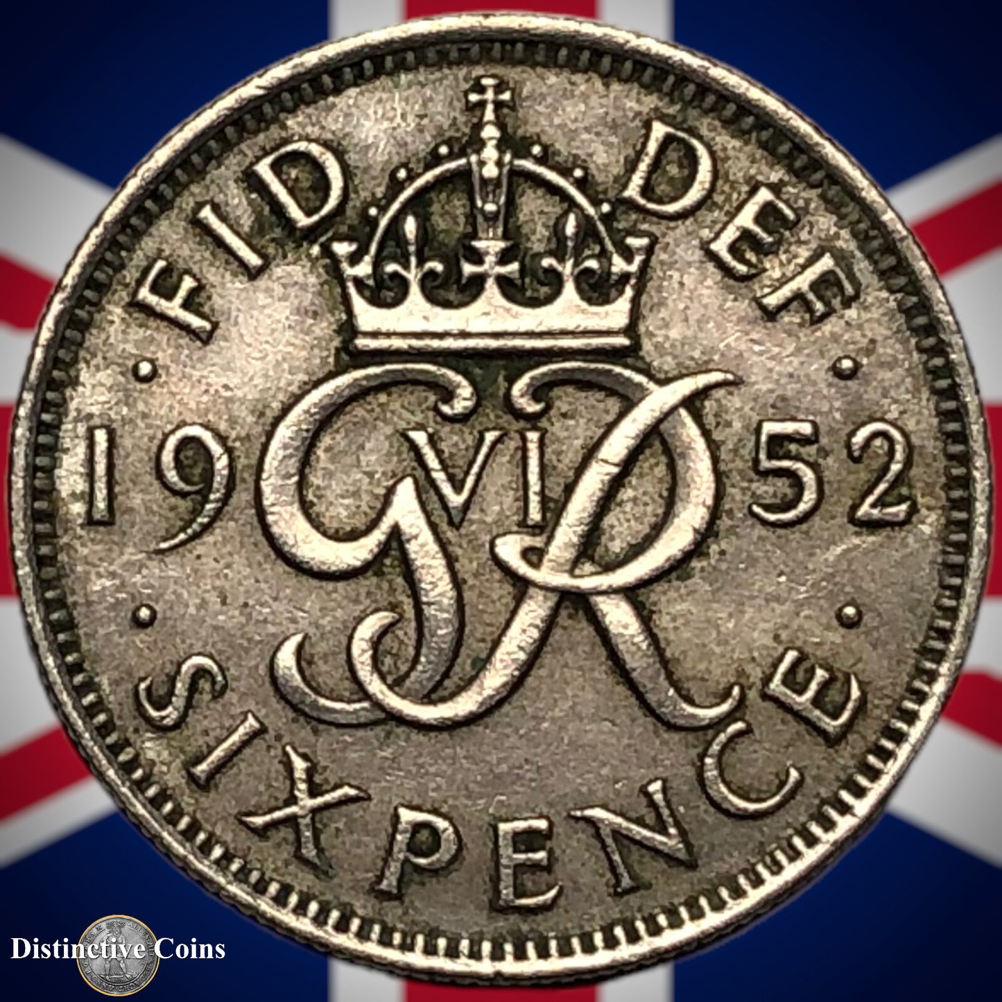 Great Britain 1952 Six Pence GB1799