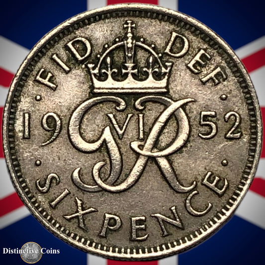 Great Britain 1952 Six Pence GB1799
