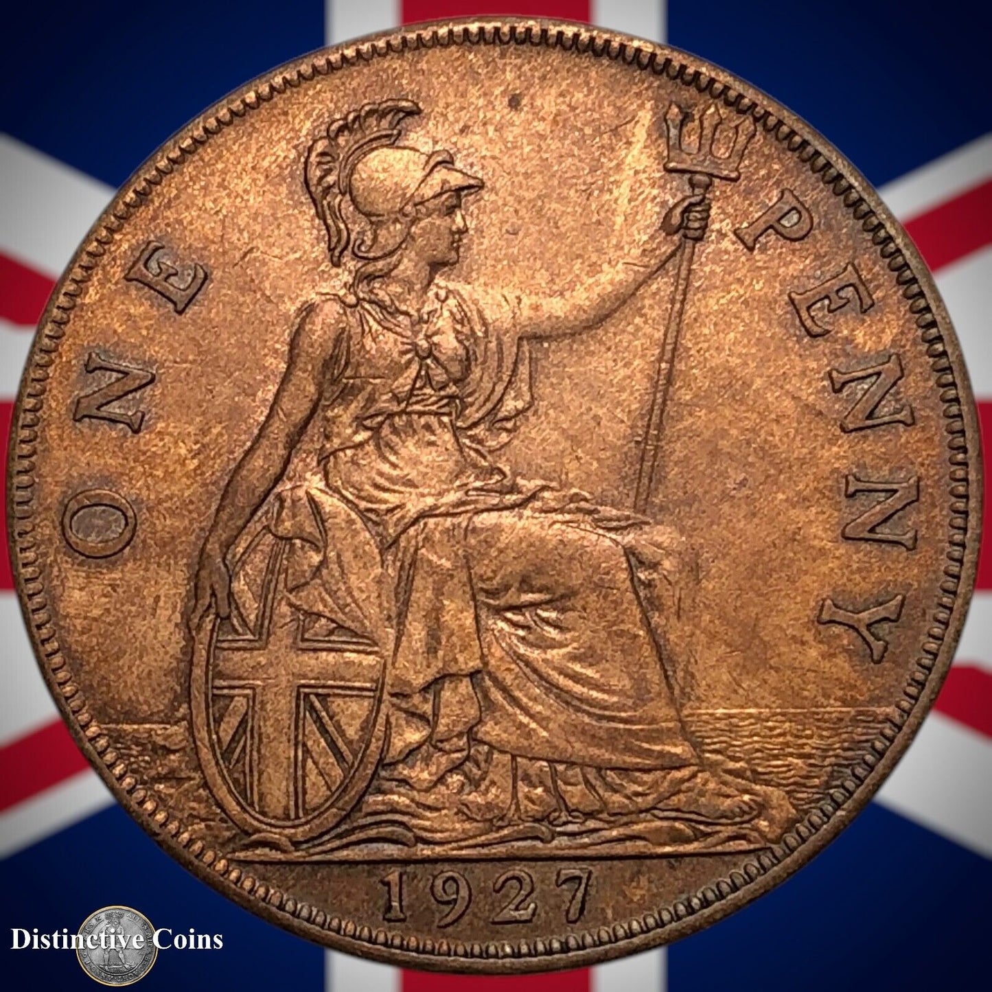 Great Britain 1927 Penny 1d GB7047