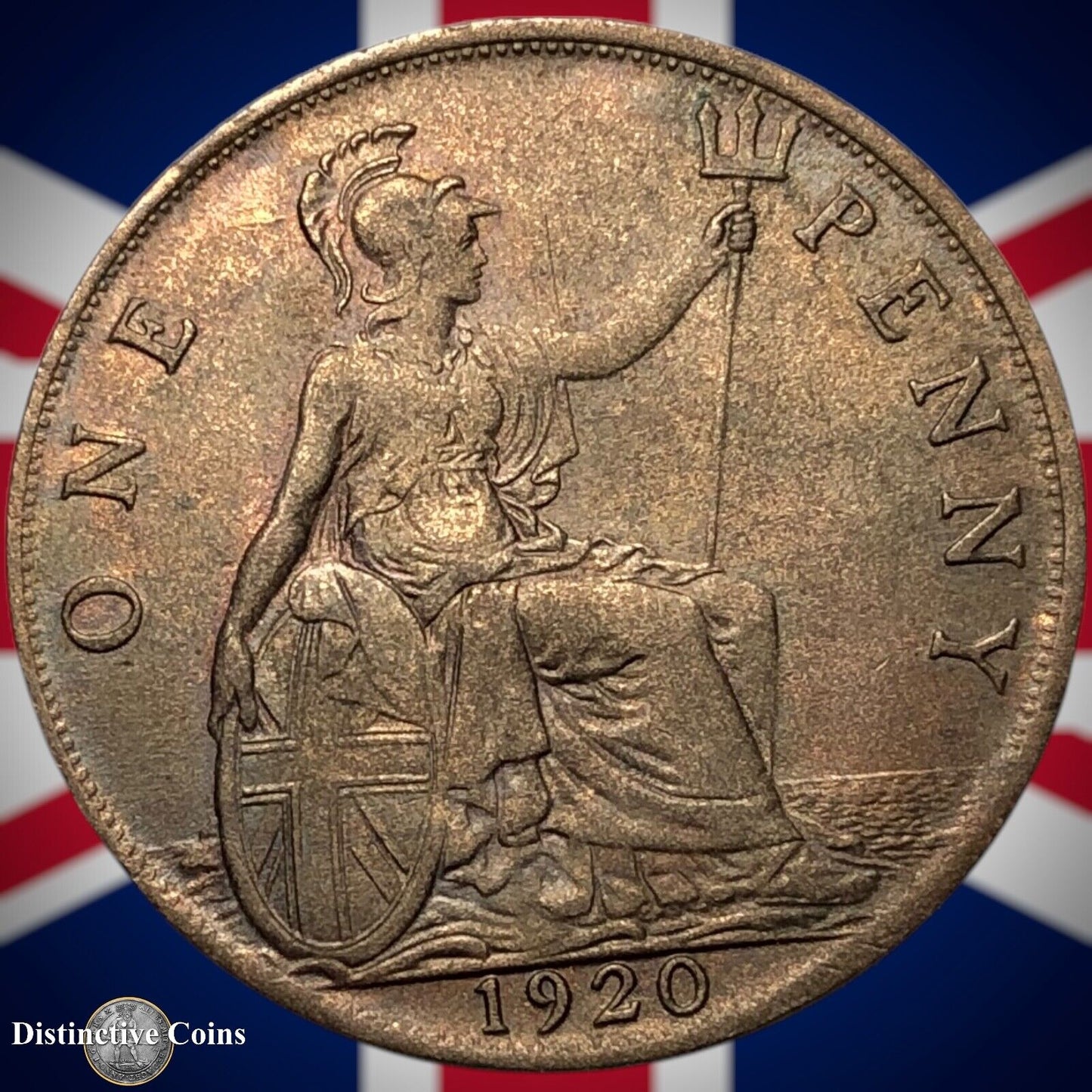 Great Britain 1920 Penny 1d GB6956