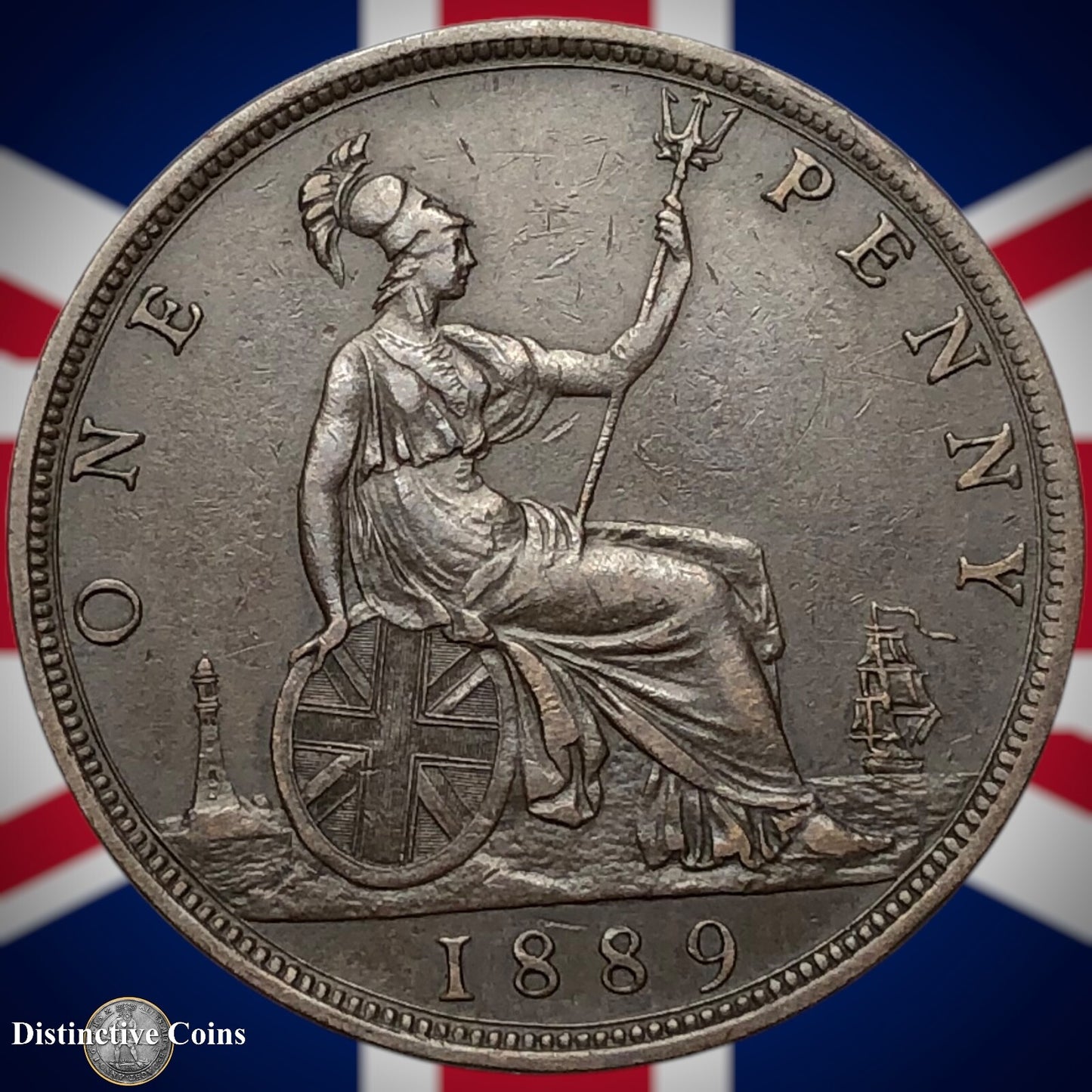 Great Britain 1889 Penny 1d GB6493