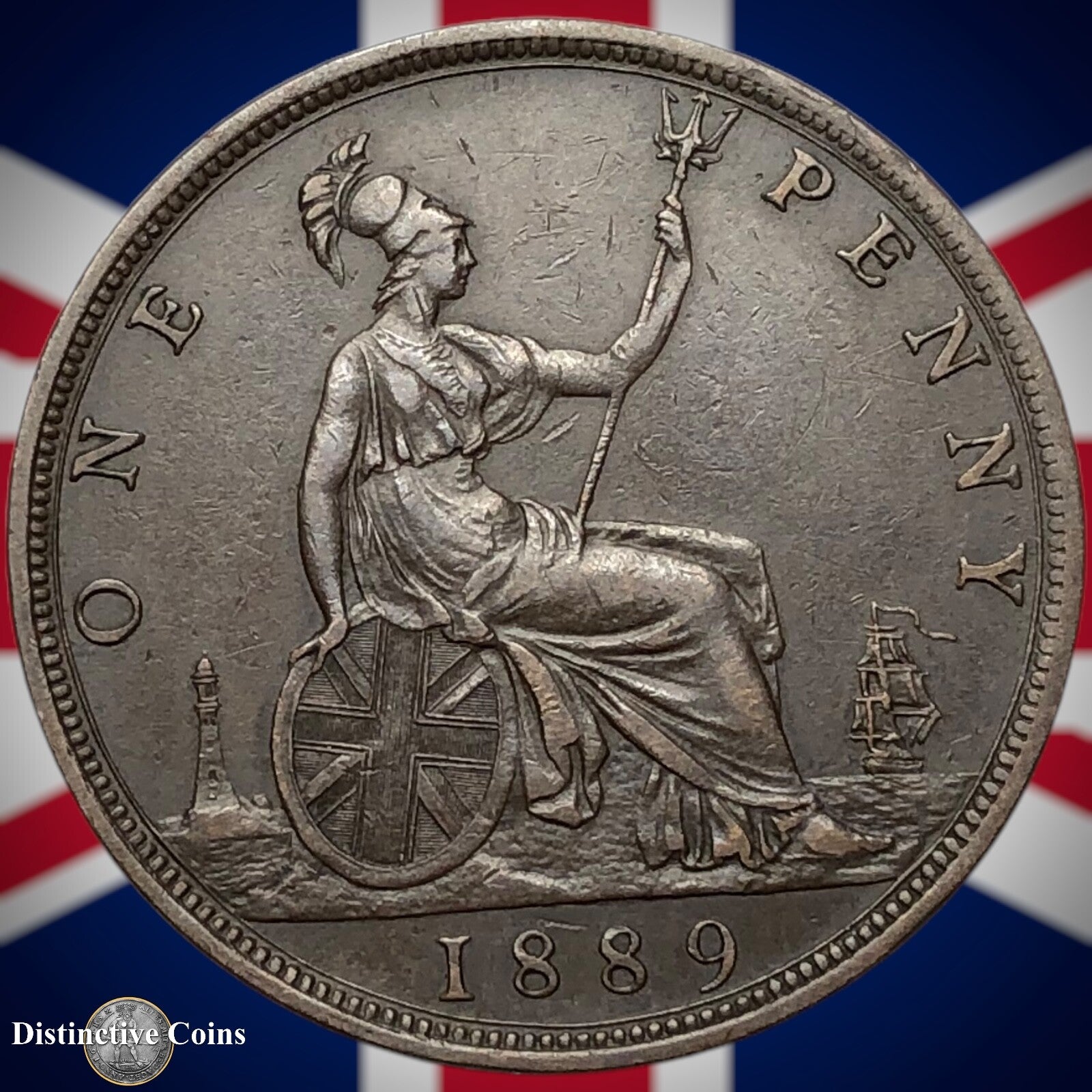 Great Britain 1889 Penny 1d GB6493