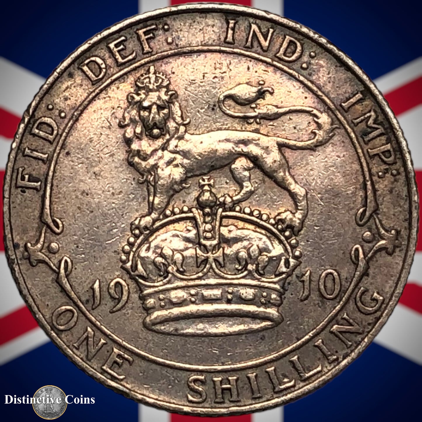 Great Britain 1910 British One Shilling GB0889